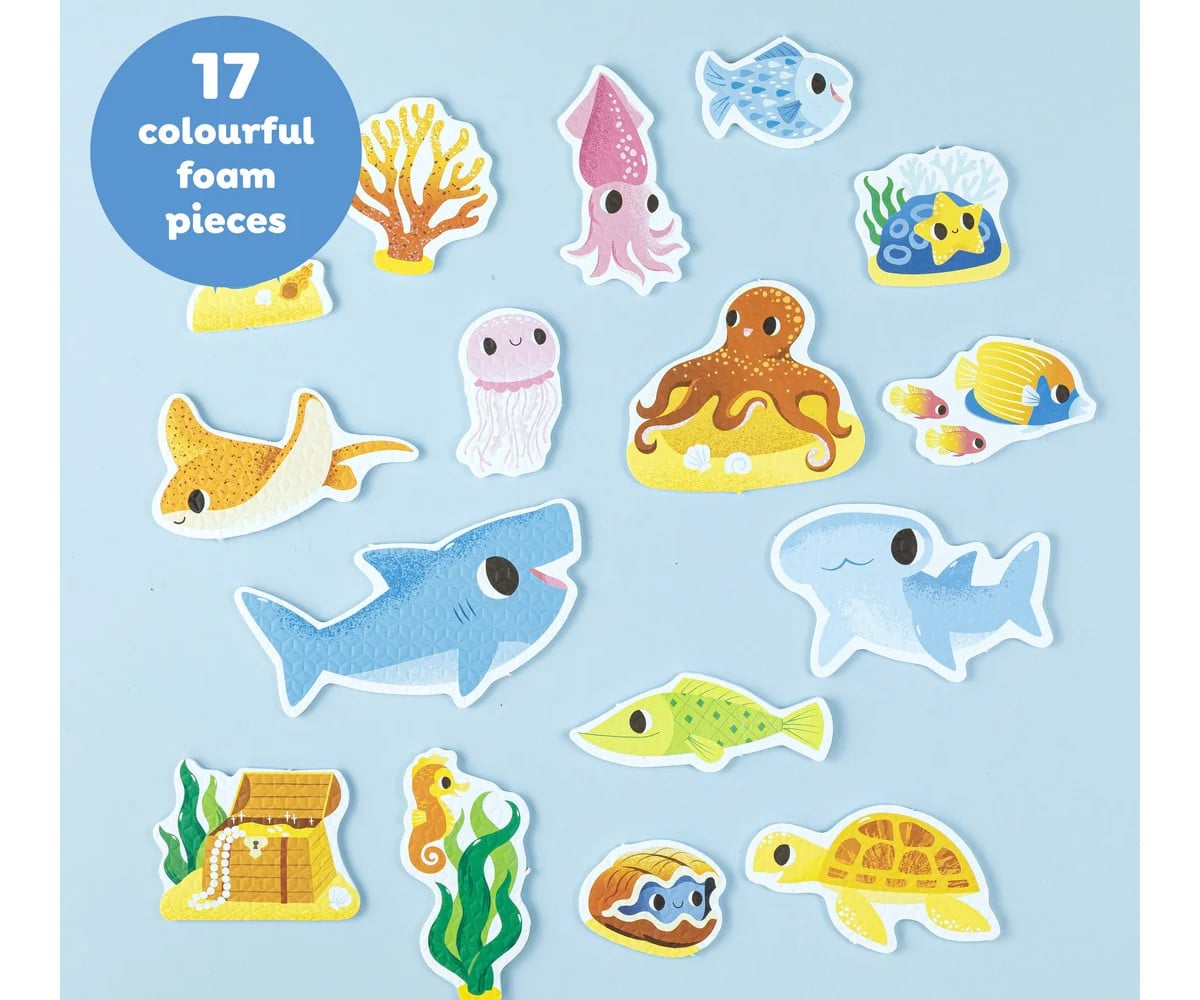 Crayones Bath Art Ocean Stories