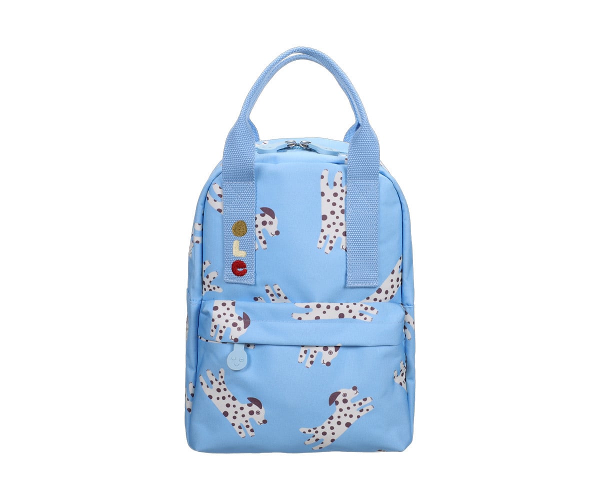 Mochila infantil personalizável Charlotte Janvier Dogs