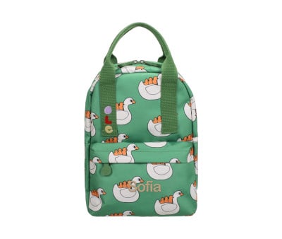 Mochila infantil Personalizável Charlotte Janvier Swan