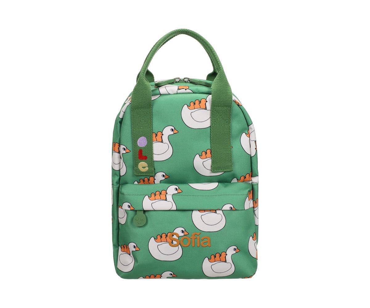 Mochila infantil Personalizável Charlotte Janvier Swan