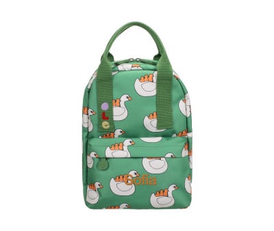 Mochila infantil Personalizável Charlotte Janvier Swan
