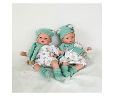 Muñecos Pitus Mellizos con Mecanismo Lloro 40cm