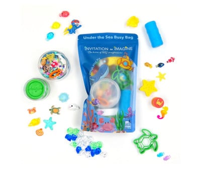 Conjunto de plasticina Under The Sea Busy Bag 