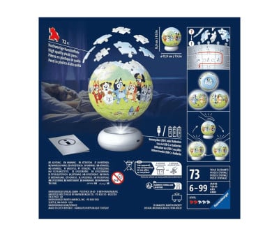 Puzzle Ball 3D Nightlight Bluey
