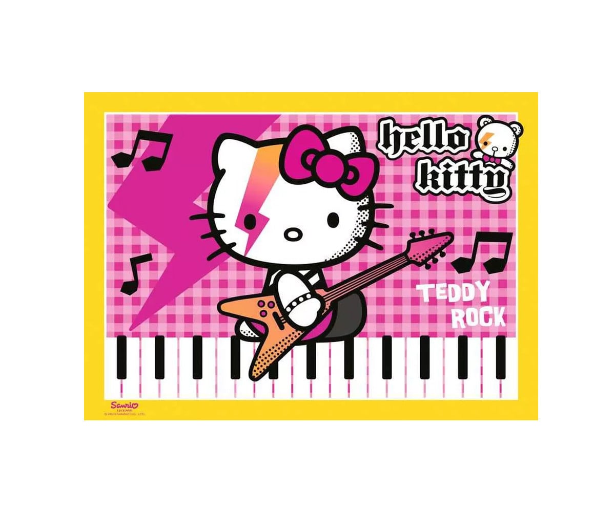 4 Puzzles Hello Kitty Bumper Puzzle 100pcs