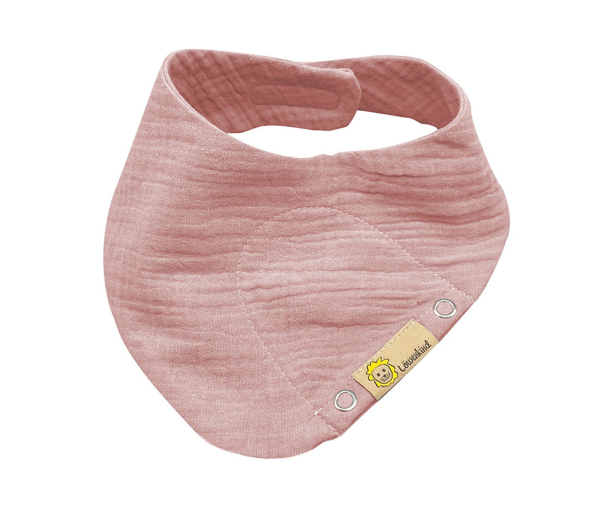 Bandana de Muselina Mini Rosa Empolvado