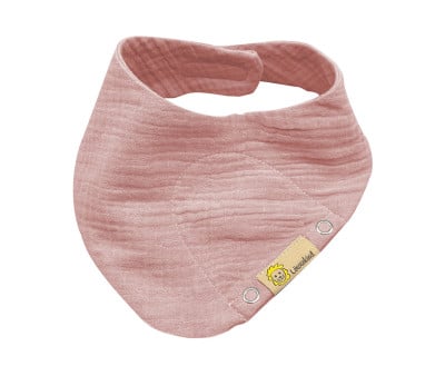 Bandana de Muselina Mini Rosa Empolvado