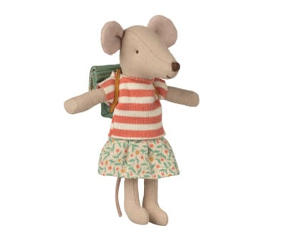 Ratoncita Hermana Mayor Mochila Verde