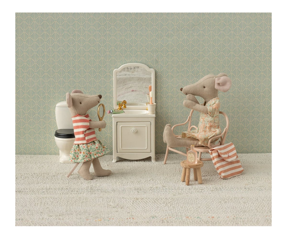 Topina Scuola Mouse Big Sister con Zainetto Verde