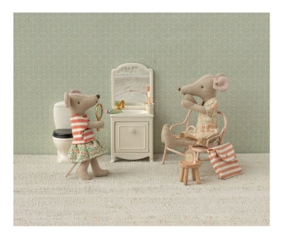 Topina Scuola Mouse Big Sister con Zainetto Verde