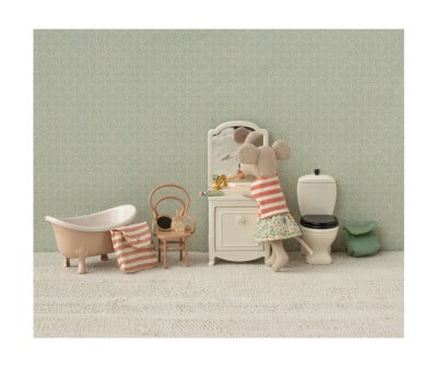 Topina Scuola Mouse Big Sister con Zainetto Verde
