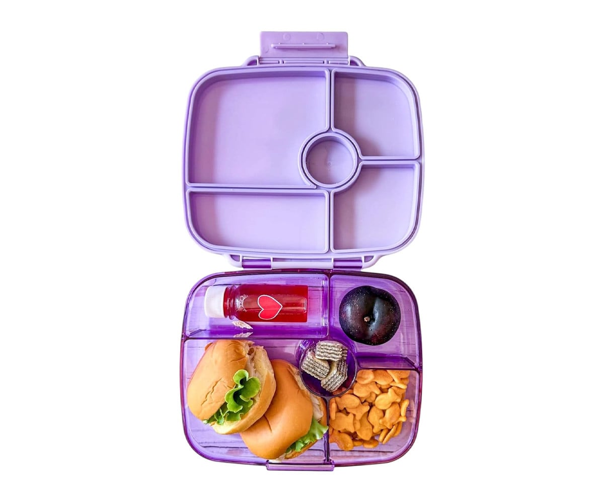 Yumbox GO Purple Kyoto 5 Spazi