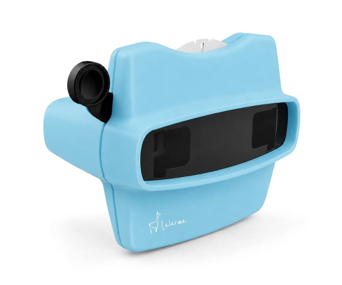 Visore 3D Retro Azzurro