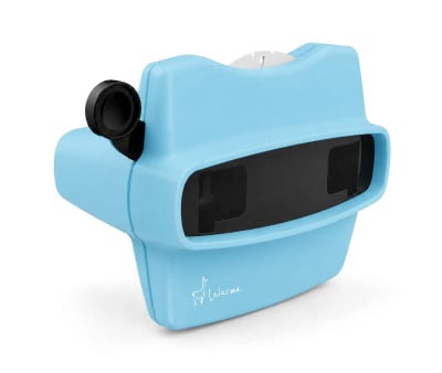 Visore 3D Retro Azzurro