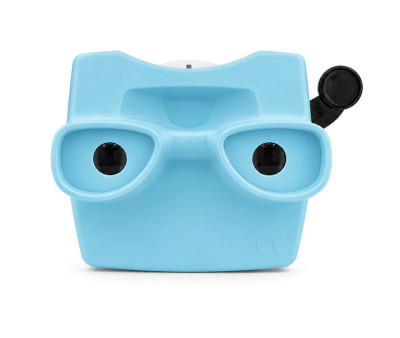 Visore 3D Retro Azzurro