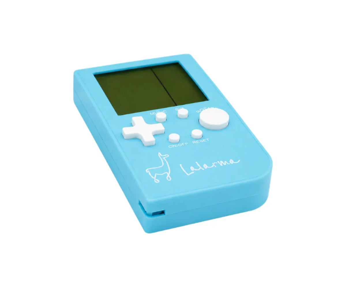 Consola de Bolsillo Juegos Retro Azul
