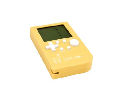 Consola de Bolsillo Juegos Retro Amarillo