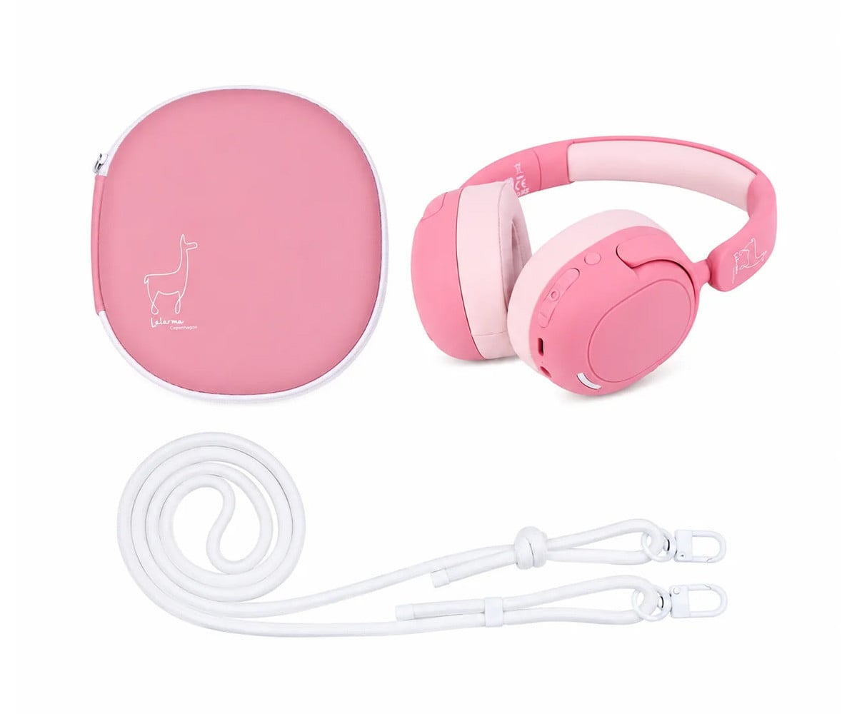 Auscultadores infantis Bluetooth ANC Hybrid Pink