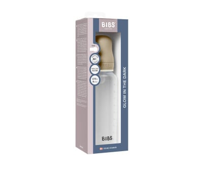 Biberón Plástico BIBS Silicona Vanilla Glow 270ml