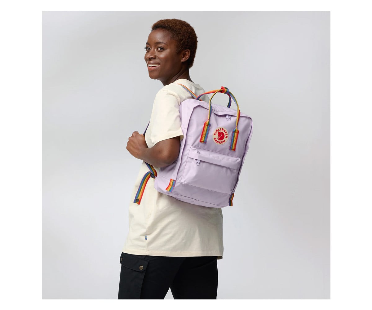Mochila Kanken Rainbow Chalk Rose