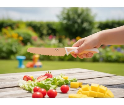 Coltello Autonomia Kiddikutter Bimbi Iced Apricot