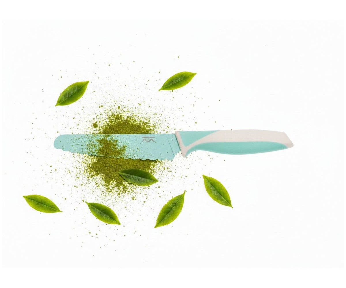 Faca de autonomia infantil Matcha Latte