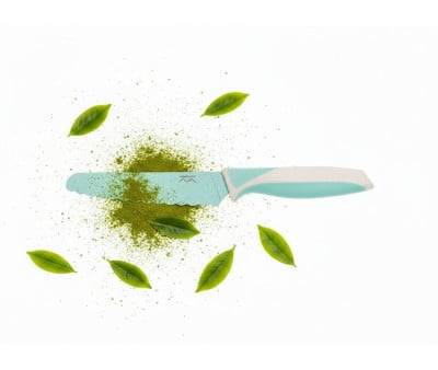 Faca de autonomia infantil Matcha Latte