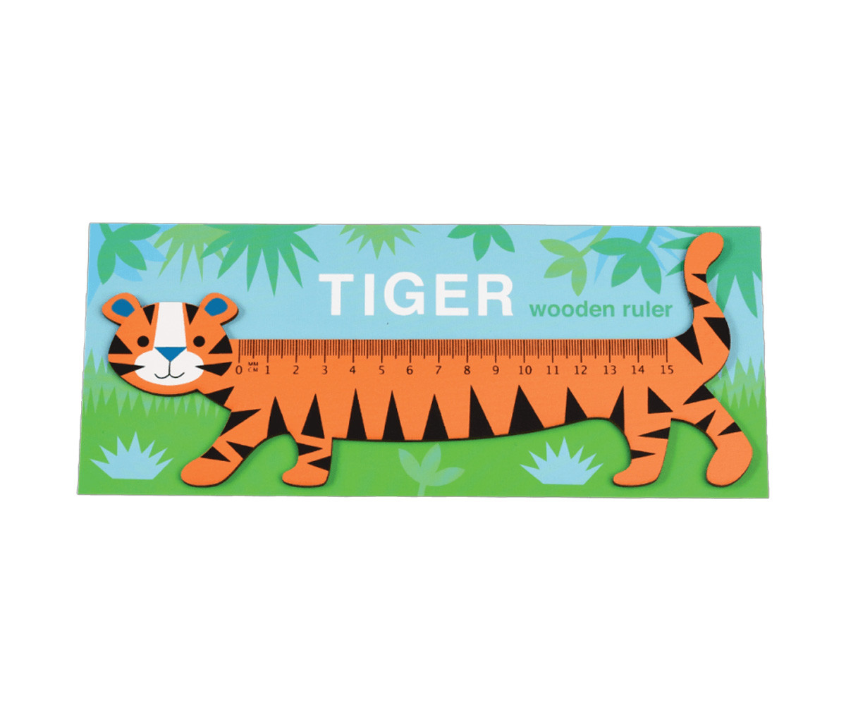 Regla de Madera Tigre