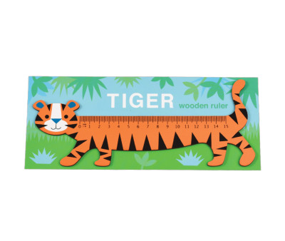 Regla de Madera Tigre