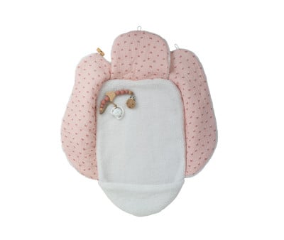 Muñeco Reborn Luna Rosa 40cm con Manta Nido