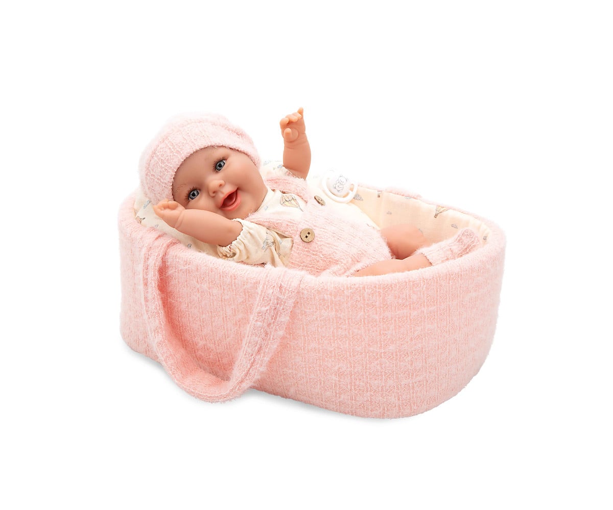Muñeca Elegance Gadi Rosa 33cm con Capazo