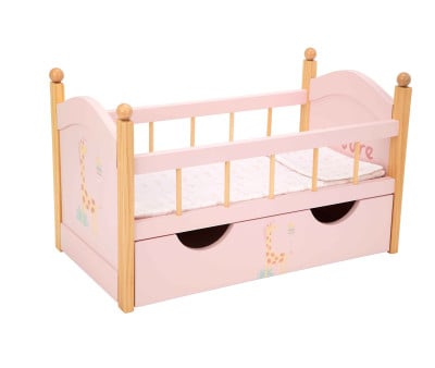 Cama con Cajón Nature para Muñecas