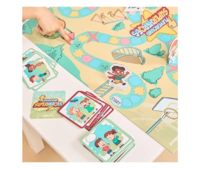 Juego de Mesa Superhéroes del Patio