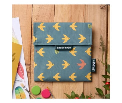 Porta Alimentos Snack'n Go Animals Bird
