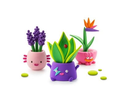 Plastilina Interactica Plant Folks (15 botes)