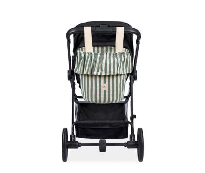 Bolso Basket Stripe Green