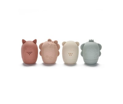 Juguetes de Baño Silicona Animal Fairy Collection