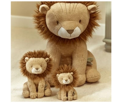 Peluche León Safari Friends 17cm