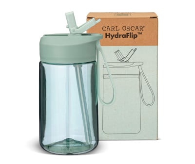 Botella de Plástico Hydraflip 0.4L Green