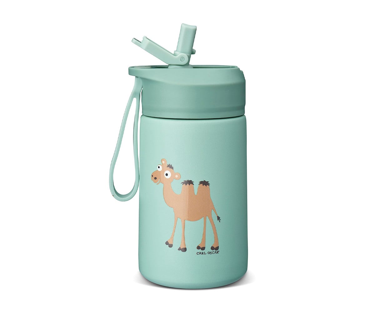 Botella de Acero Steel Hydraflip 0.4L Green Camel