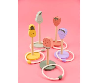 Juego Lanzamiento de Anillas Frutas