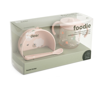 Conjunto de utensílios de mesa Foodie Tiny Farm Powder