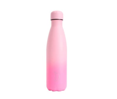 Botella Térmica Gradient Fluor & Pastel Pink 500 ml