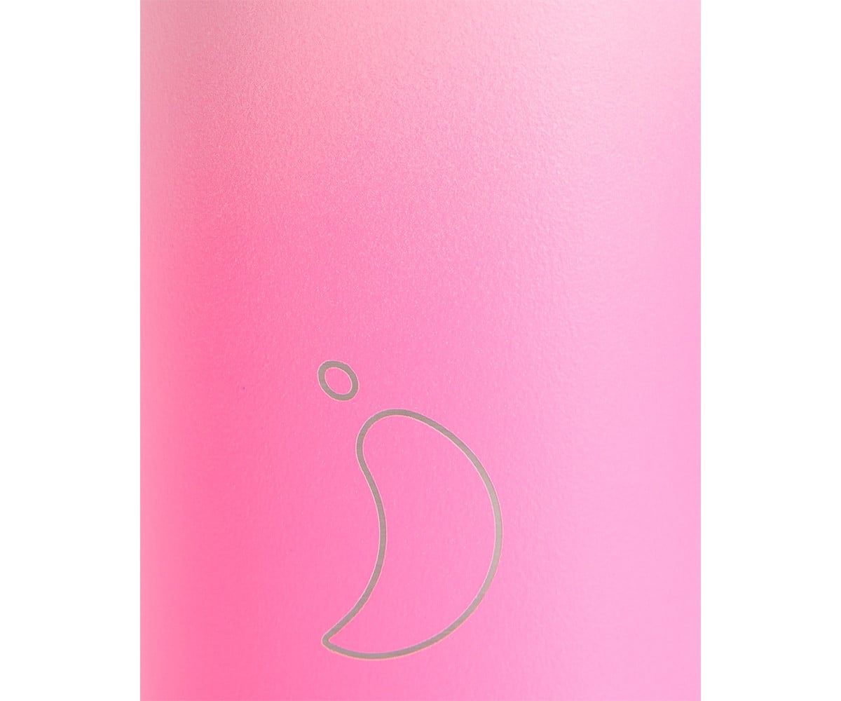 Botella Térmica Gradient Fluor & Pastel Pink 500 ml