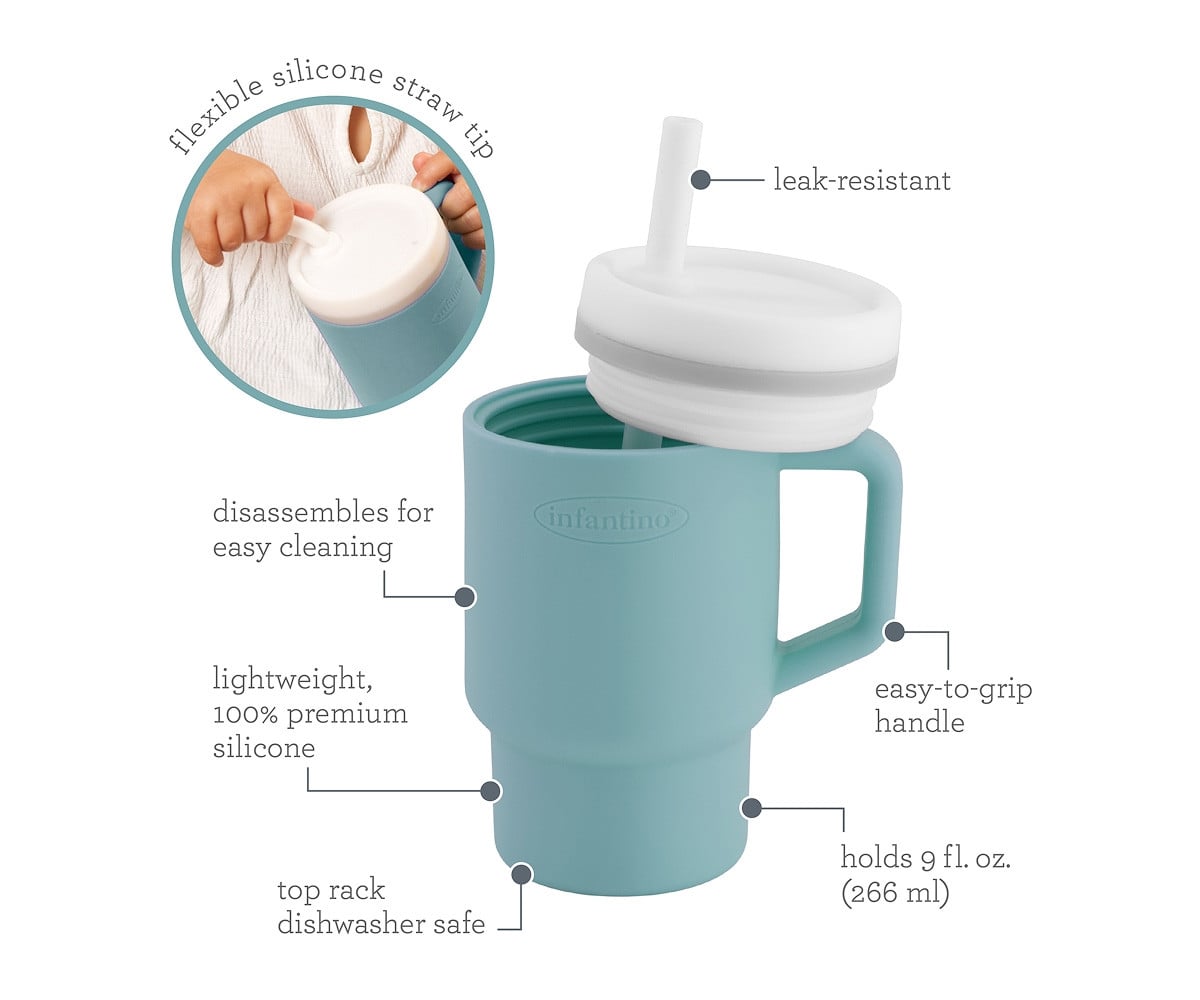 Mi Primera Taza Azul Pastel 266ml