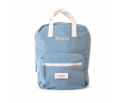 Mochila Infantil Andrea Blue Personalizable