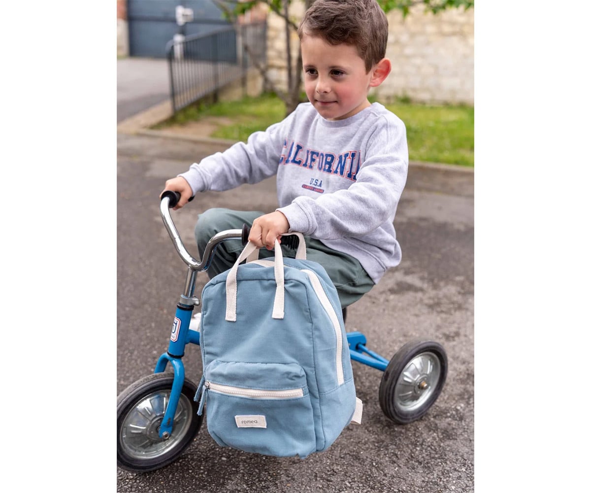Mochila Infantil Andrea Blue Personalizable