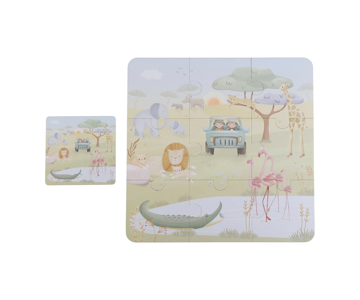 Puzzle 6 en 1 Safari Friends FSC