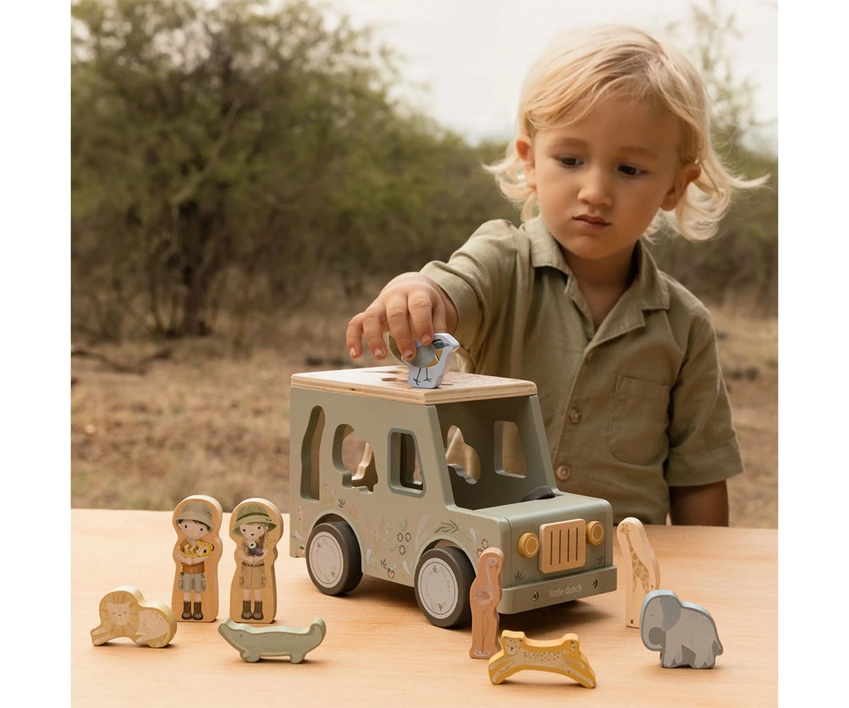 Coche Safari Encajable Formas FSC Safari Friends