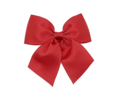 Elastico Capelli con Maxi Fiocco Rosso